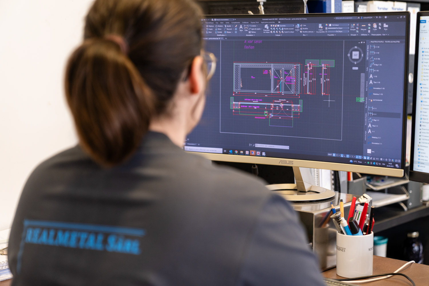 REALMETAL accueil plan